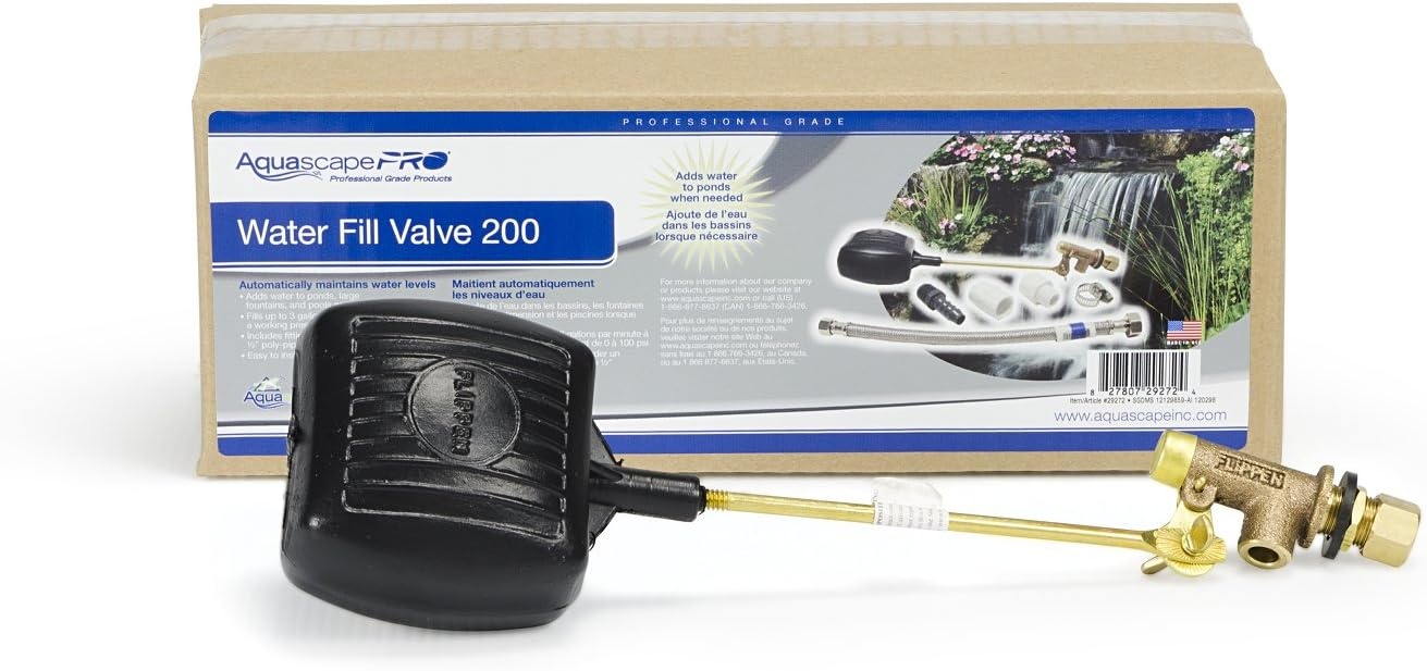 Aquascape 29272 Water Fill Valve 200 for Pond Water Feature and Garden(Valve 200 Fill Valve)