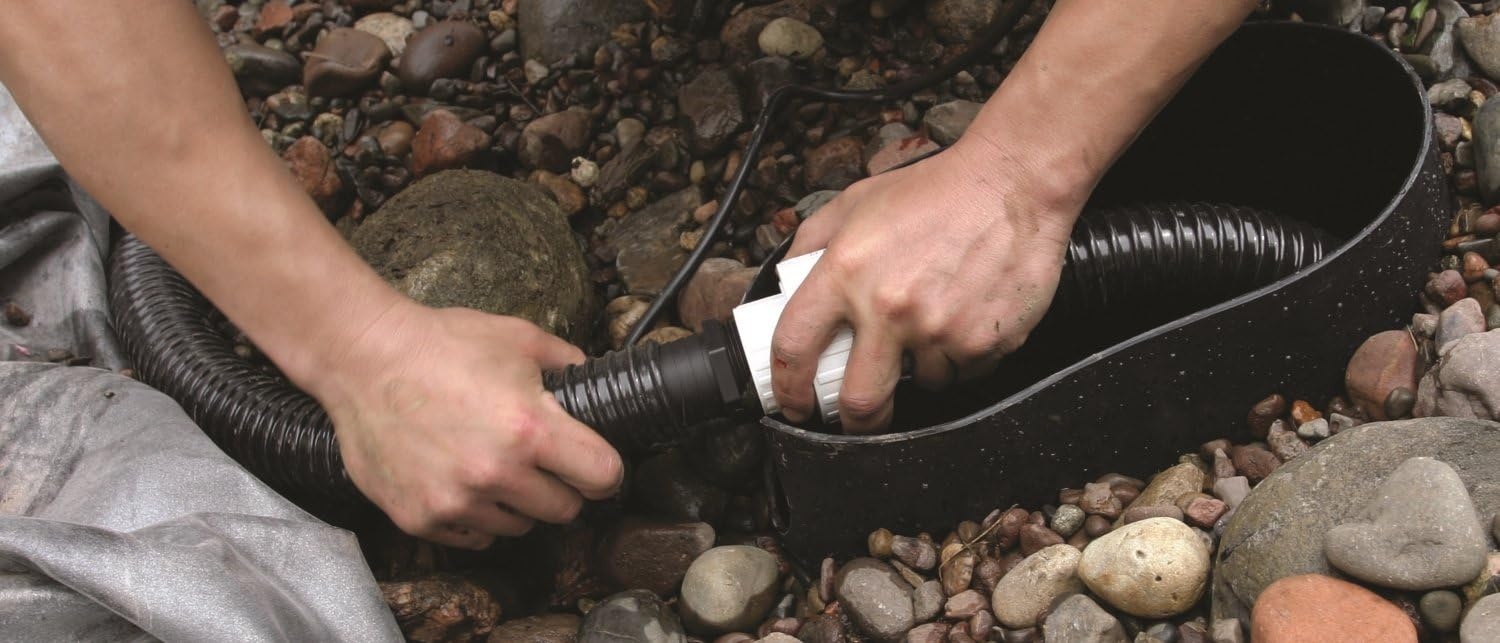 Aquascape 94001 Pipe Kink-Free 1″ X 25′, Black(3/4-inch x 100-feet)