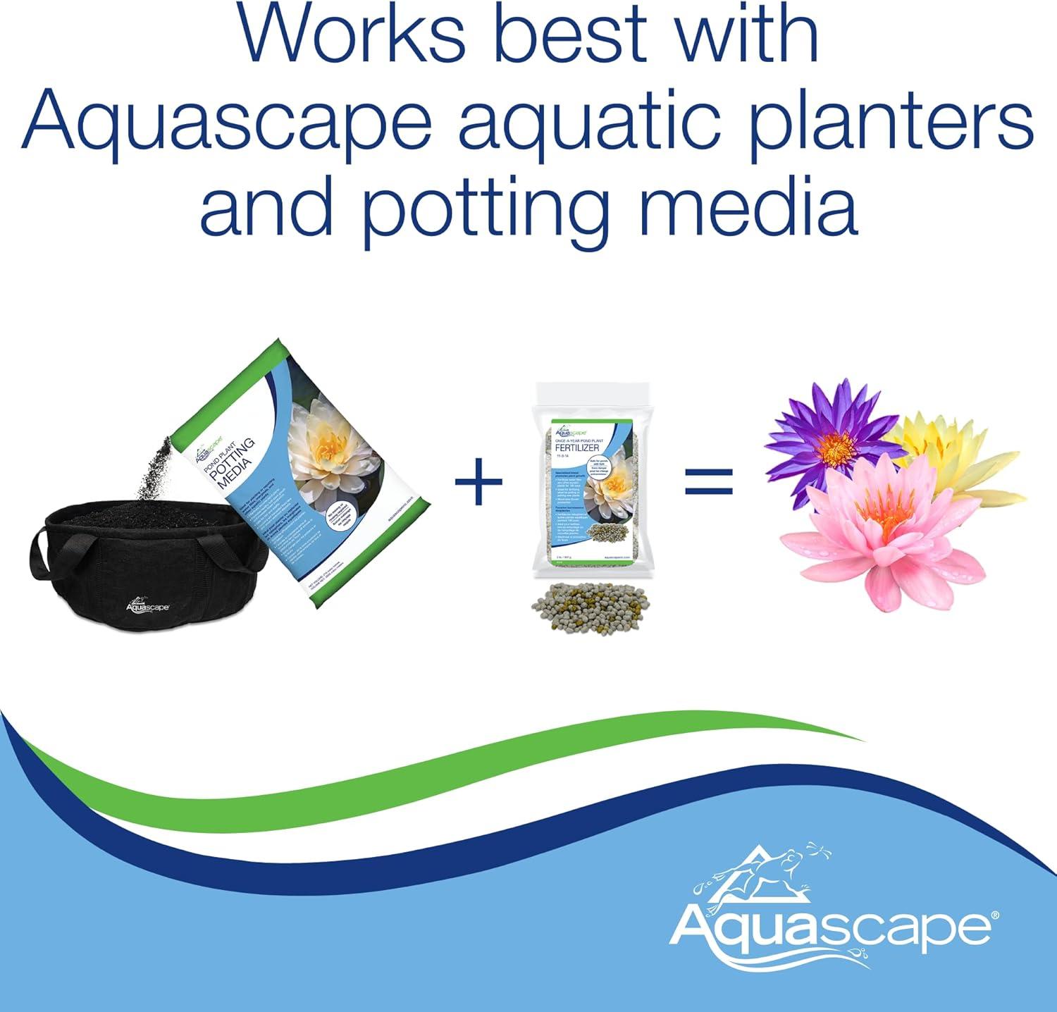 Aquascape Once-A-Year Pond Plant Fertilizer Capsules, 6-Pack, Easy Annual Feeding for Aquatic Plants, Safe for Fish, 89010(Granular)