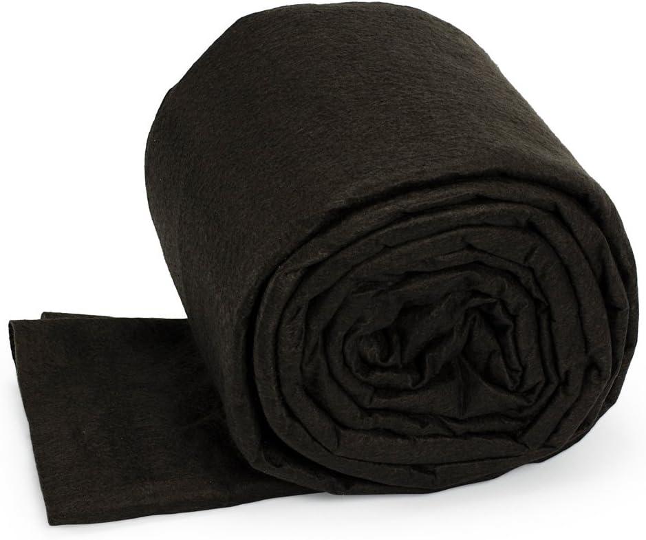 Aquascape Non-Woven Geotextile Underlayment Fabric, 10 Feet x 15Feet – Durable Landscaping & Drainage Liner for Ponds, Waterfalls, Retaining Walls, Weed Barrier, 85010(OUTDOOR)