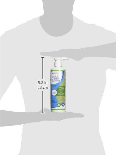 Aquascape 98891 Sludge and Filter Cleaner Treatment Liquid 1 Ltr/33.8 oz for Pond Water Feature Waterfall and Garden(473-ml / 16-oz)