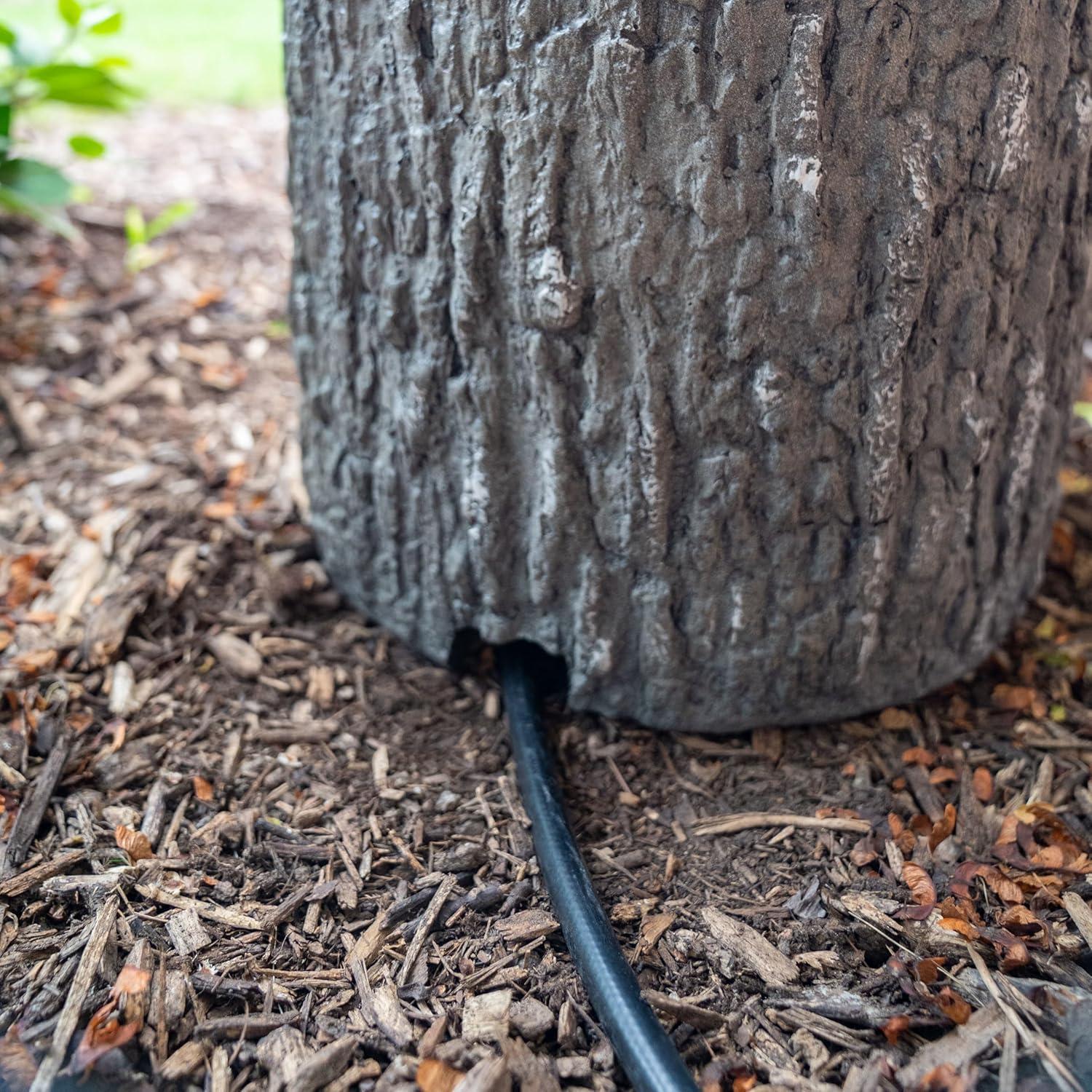 Aquascape Faux Wood Stump Propane Tank Cover, 78345