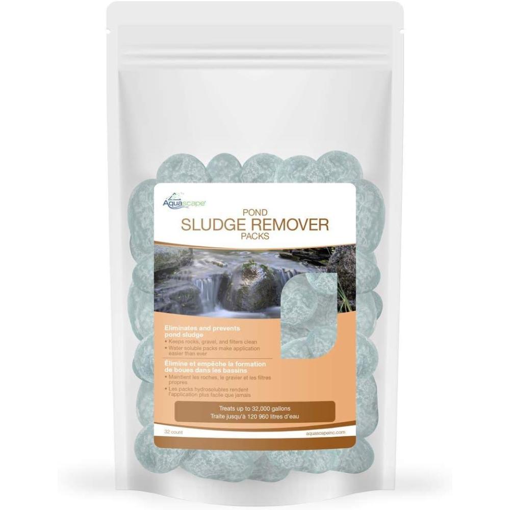 Aquascape Pond Sludge Remover Water Treatments Packs, 72 packs | 96082(32 packs)
