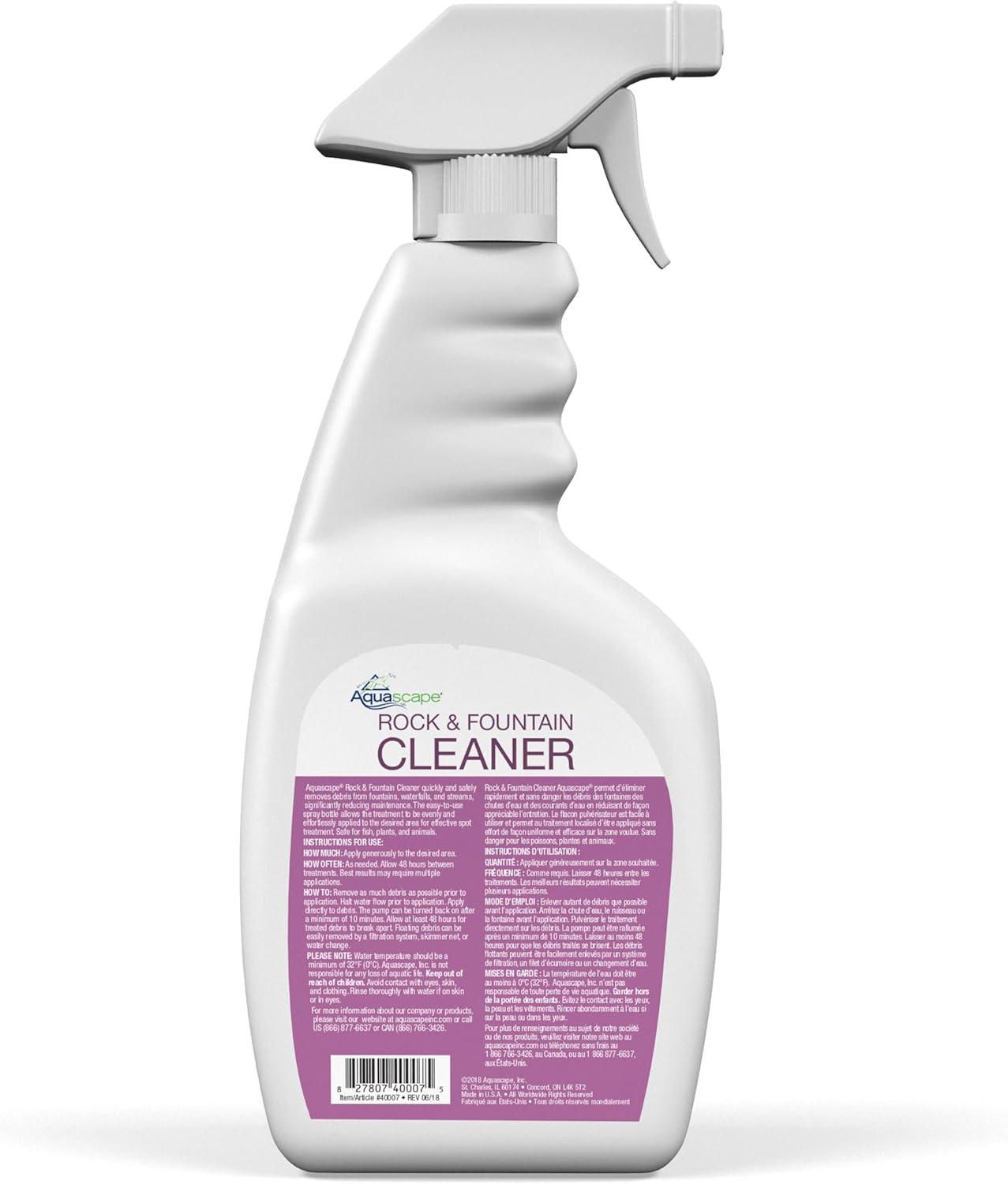 Aquascape Rock and Fountain Cleaner for Pond, Waterfall and Water Feature, 32-oz | 96055