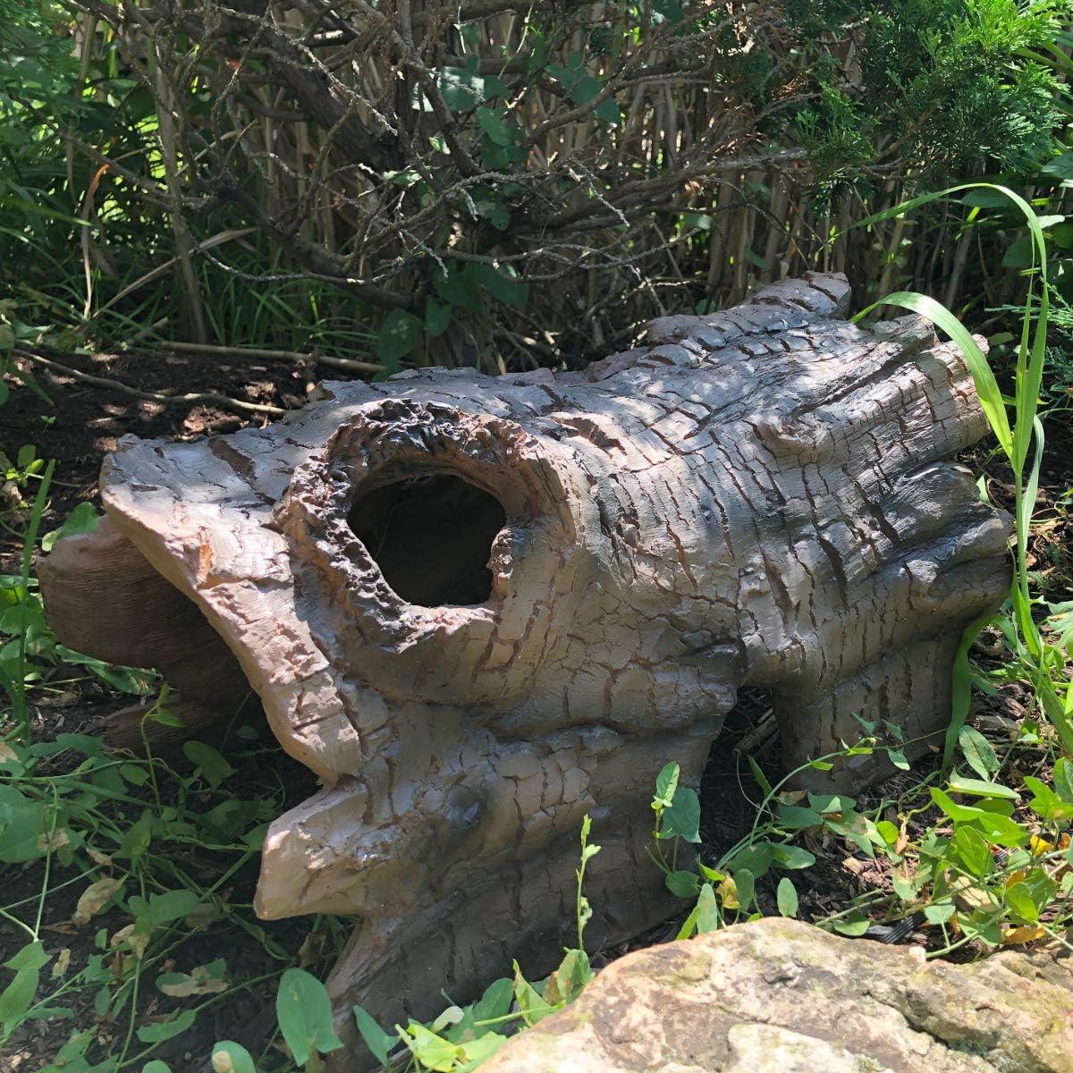 Aquascape Faux Log Fish Cave for Pond, Koi Predator Control | 78324(Log)