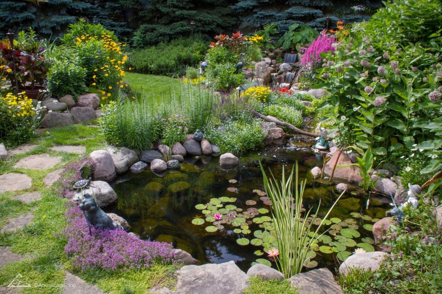 Aquascape PRO Grade EPDM Boxed 45 Mil Liner for Pond, Waterfall, and Water Features, 10 x 12 Feet, 85000(Black)
