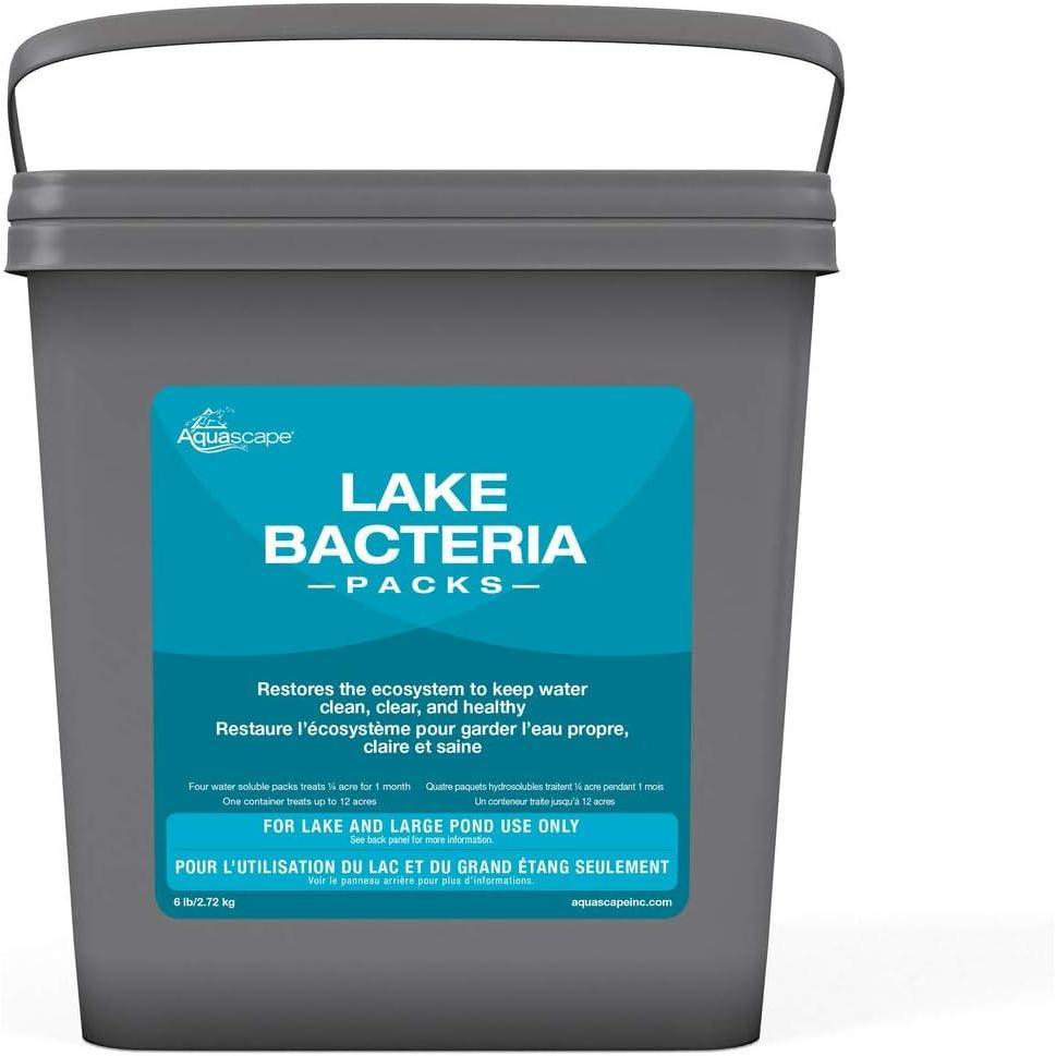 Aquascape Bacteria Water Treatments for Lake and Large Pond, 48 Packs | 40014