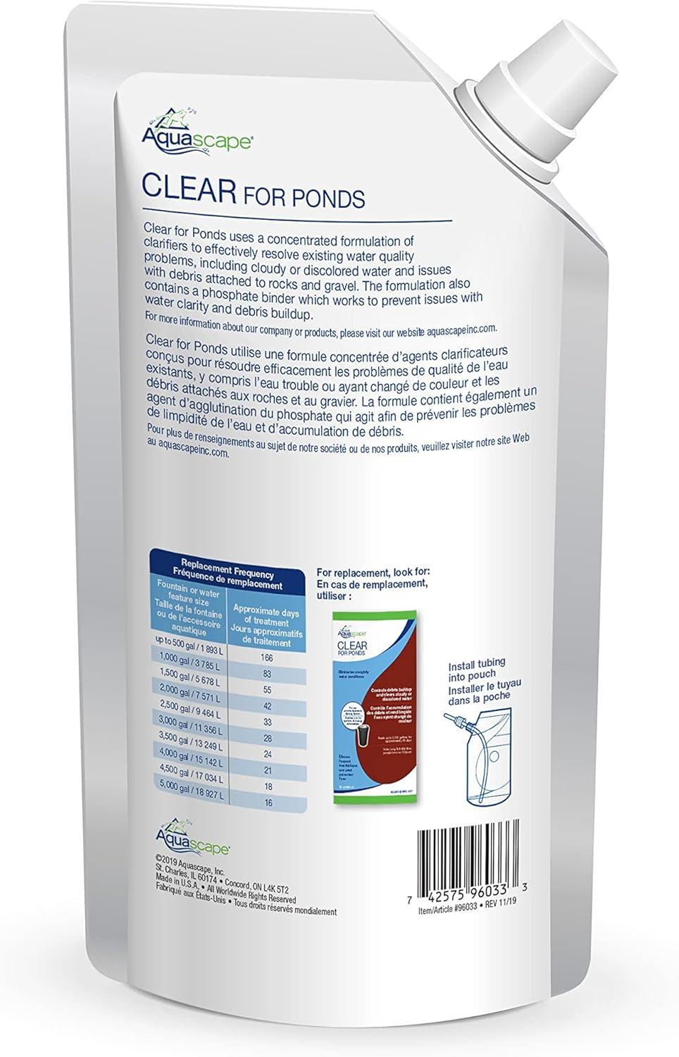 Aquascape Pond Water Treatments for Automatic Dosing System (Clear)