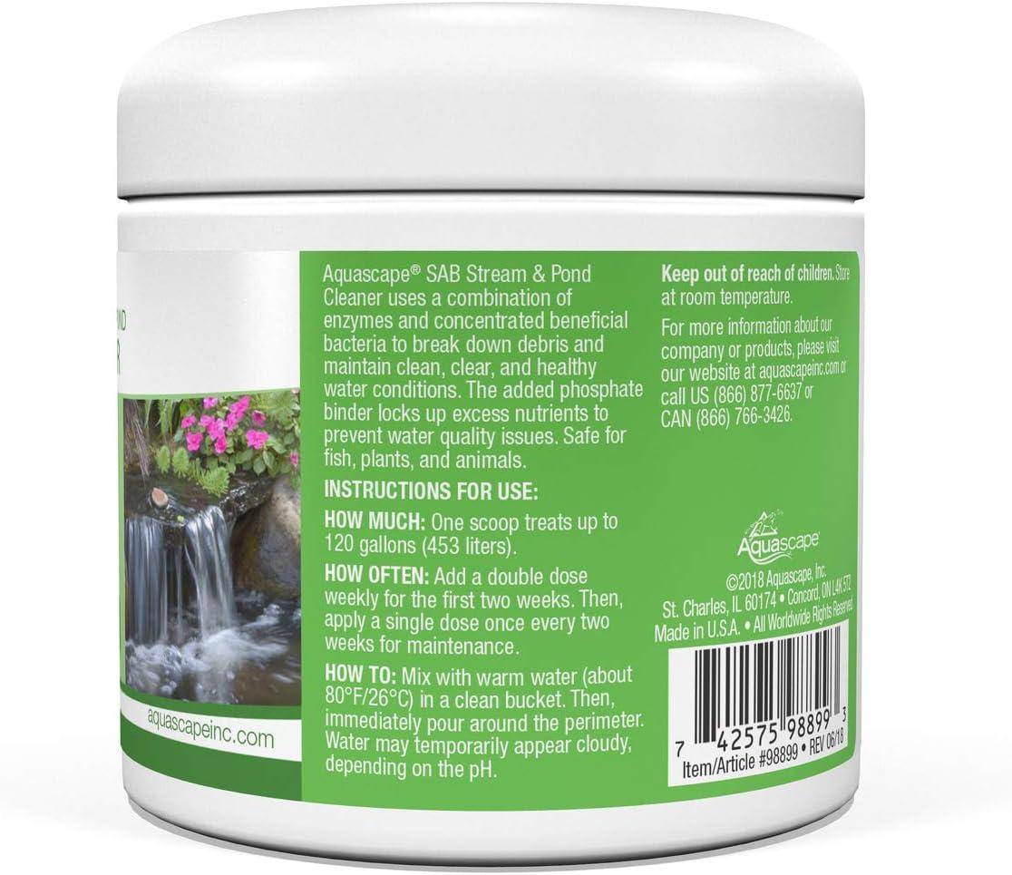 Aquascape SAB Stream and Pond Cleaner Water Treatment (8.8 oz / 250 g)