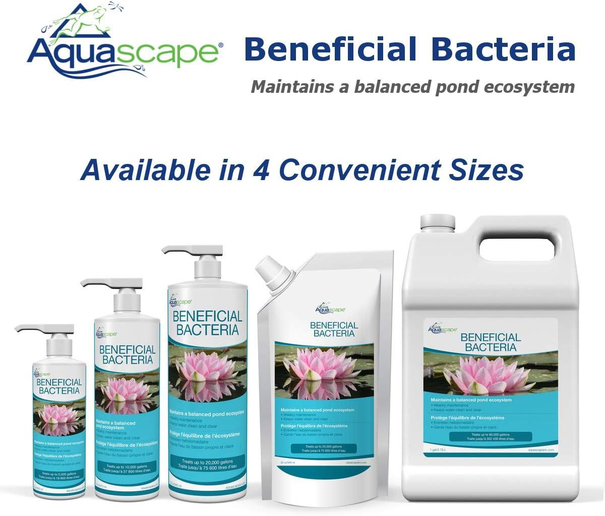 Aquascape – Beneficial Bacteria for Ponds – 8.45 oz Liquid(236-ml / 8-oz)