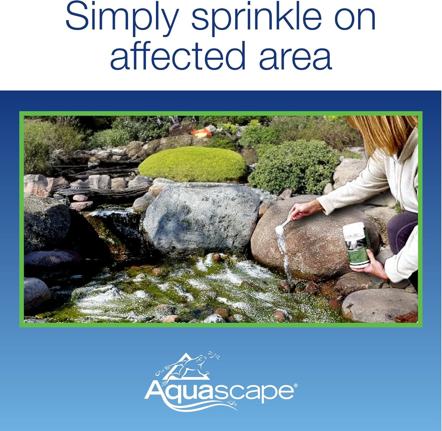 Aquascape EcoBlast Contact Granular Algaecide for Ponds, Waterfalls, Fountains, Streams, and Rocks, 7 lb / 3.2 kg, 29313(2.4 Pounds)