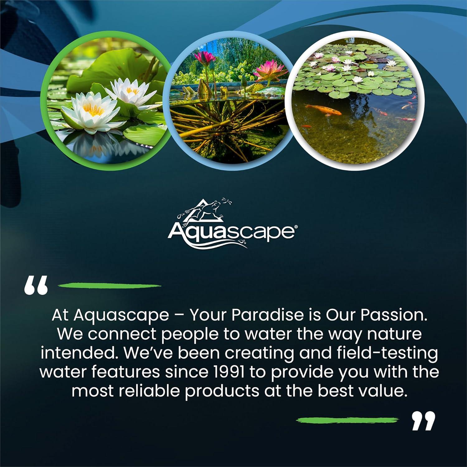 Aquascape Pond Plant Potting Media, Nutrient-Rich Aquatic Soil for Water Gardens, Supports Strong Root Growth, 215 Cubic Inches, 89002(432 cubic inches)
