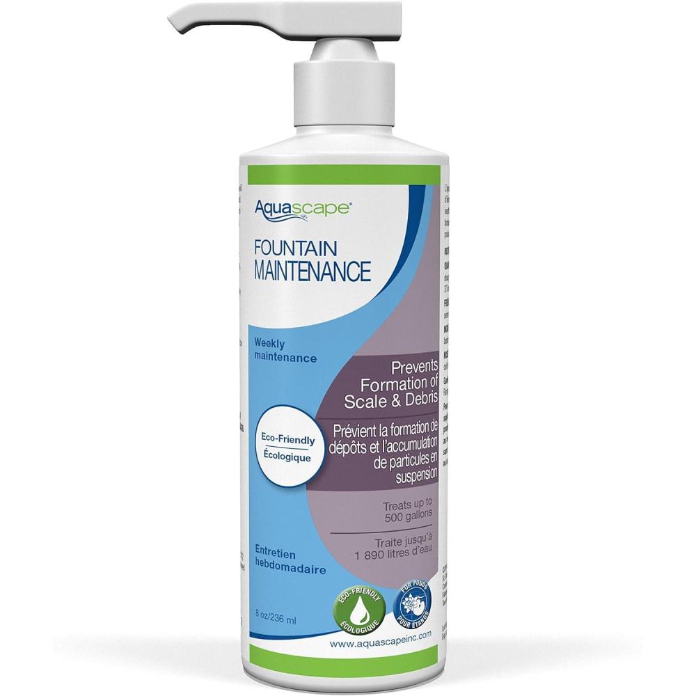 Aquascape Fountain Maintenance Water Feature Treatment, Liquid, 16-oz | 96056(8-ounces)
