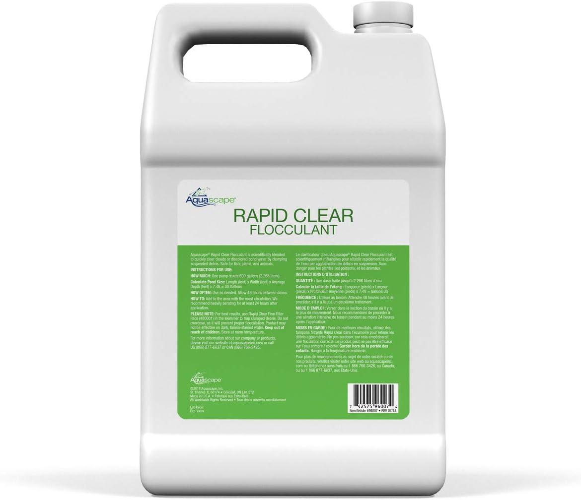 Aquascape Rapid Clear Flocculant (8 Oz / 236 ml)(128 fl oz)