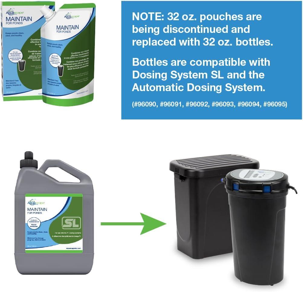 Aquascape Pond Water Treatments for Automatic Dosing System (Clean)
