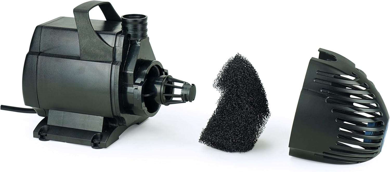 Aquascape Ultra Pump 1100 for Small Ponds, Fountain, Waterfalls, and Filters, 1,110 GPH, 91008(2000)