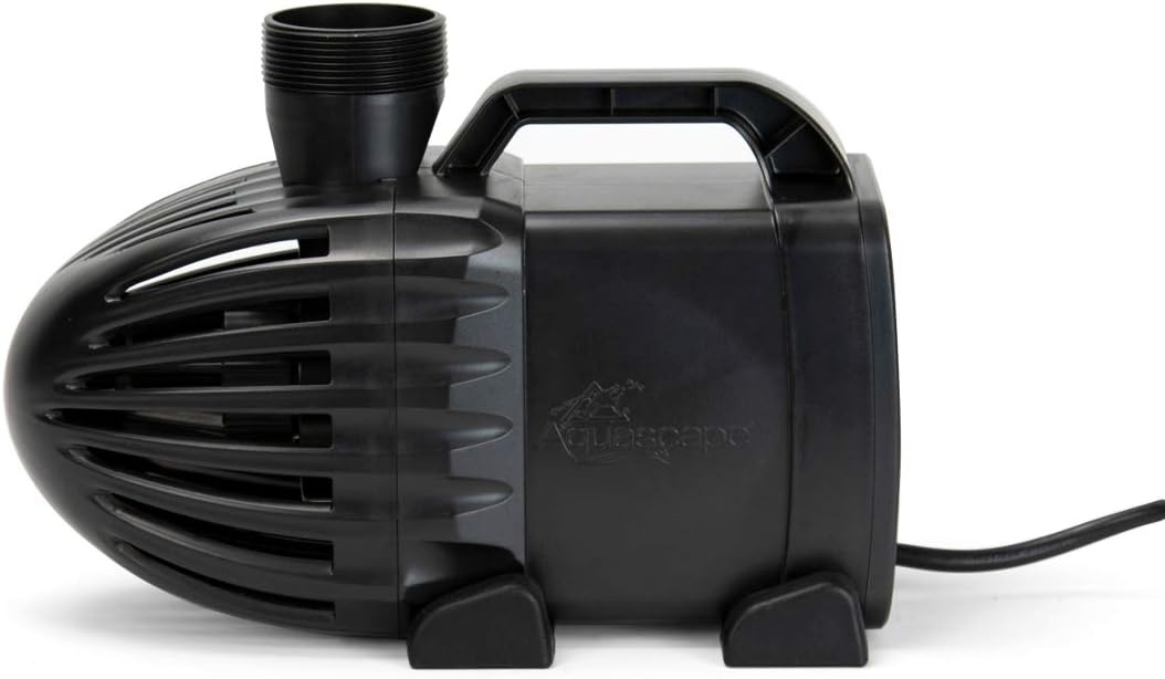 Aquascape EcoWave 5000 GPH Pond and Waterfall Pump, Mag-Drive, Quiet, Efficient, Compact | 91134(2000)