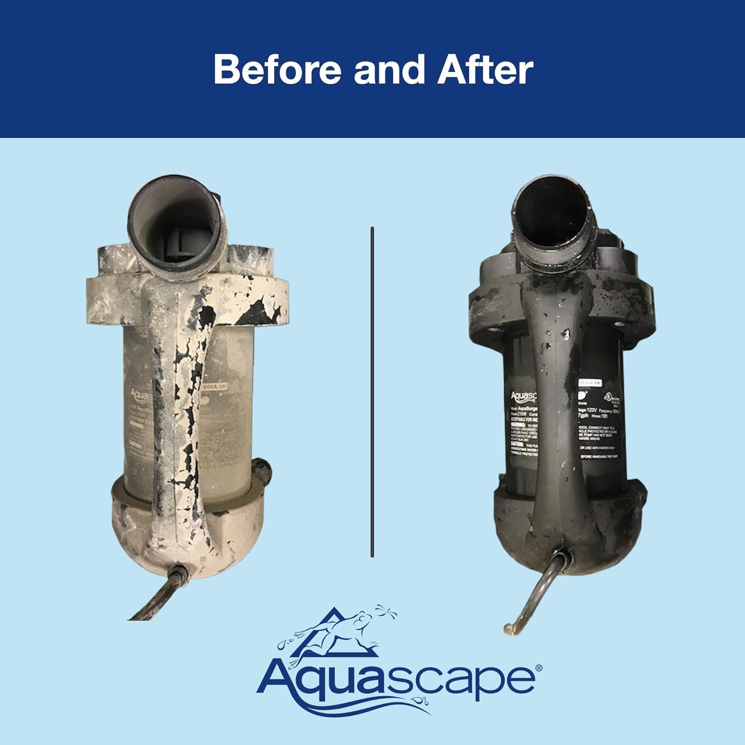 Aquascape Pond and Waterfall Pump Cleaner Maintenance Solution, 8 Ounce | 91143