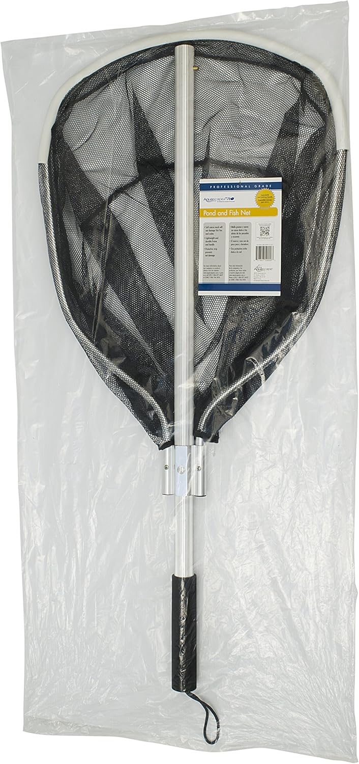 Aquascape 50000 Pond and Fish Net Professional Pro Grade | Heavy Duty | 3 Foot Collapsible Handle