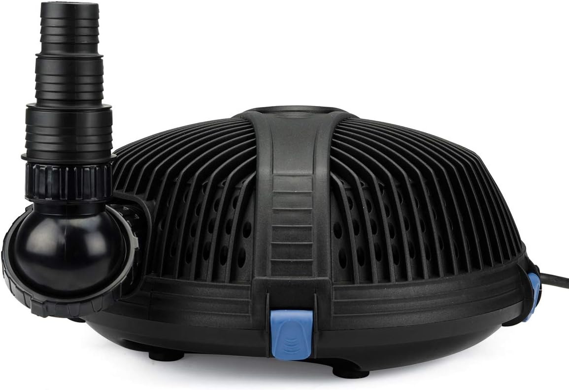 Aquascape AquaForce 3868 Solids Handling Submersible Pond Pump, Waterfall and Pond Filter Pump for Ponds, Water Features and Filtration, 91113(4000-8000 GPH)