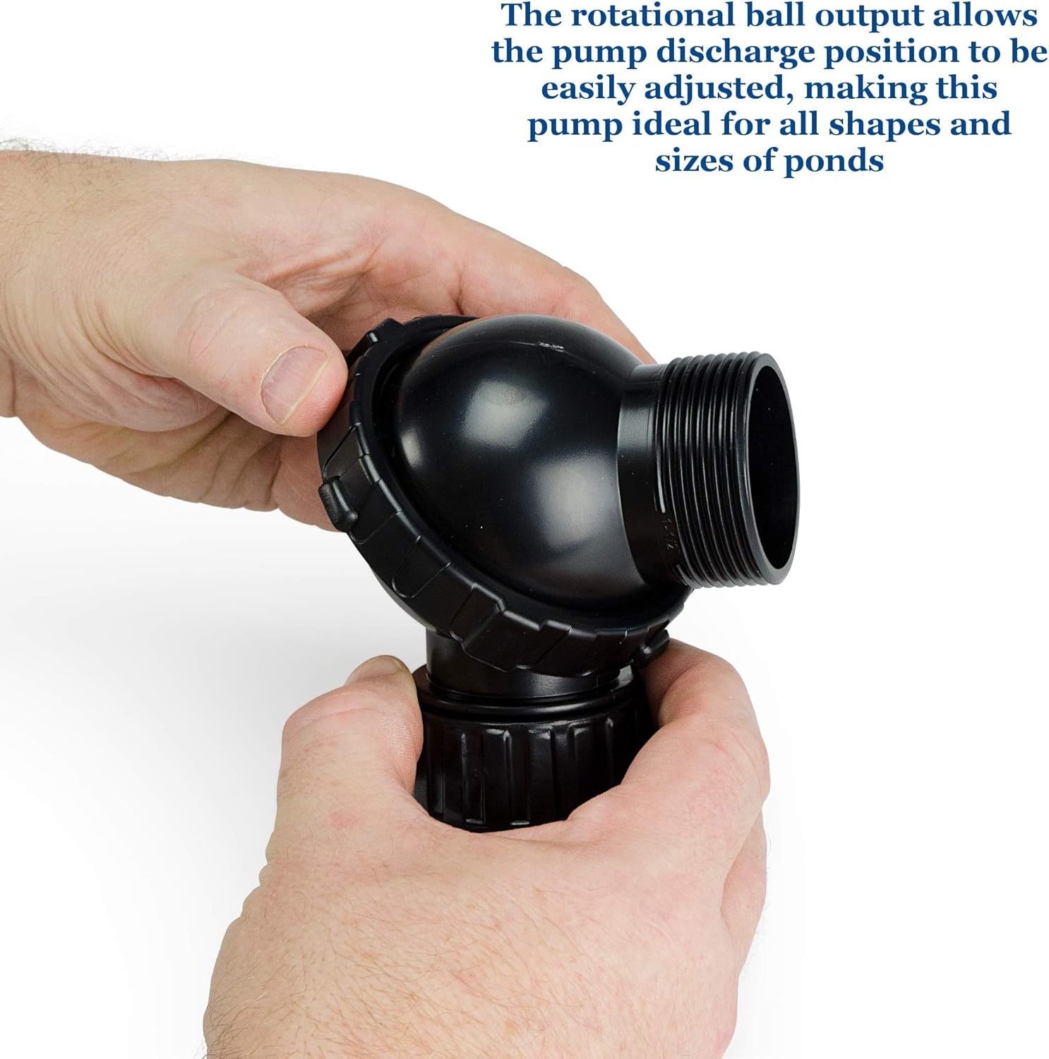 Aquascape AquaForce 3868 Solids Handling Submersible Pond Pump, Waterfall and Pond Filter Pump for Ponds, Water Features and Filtration, 91113(4000-8000 GPH)