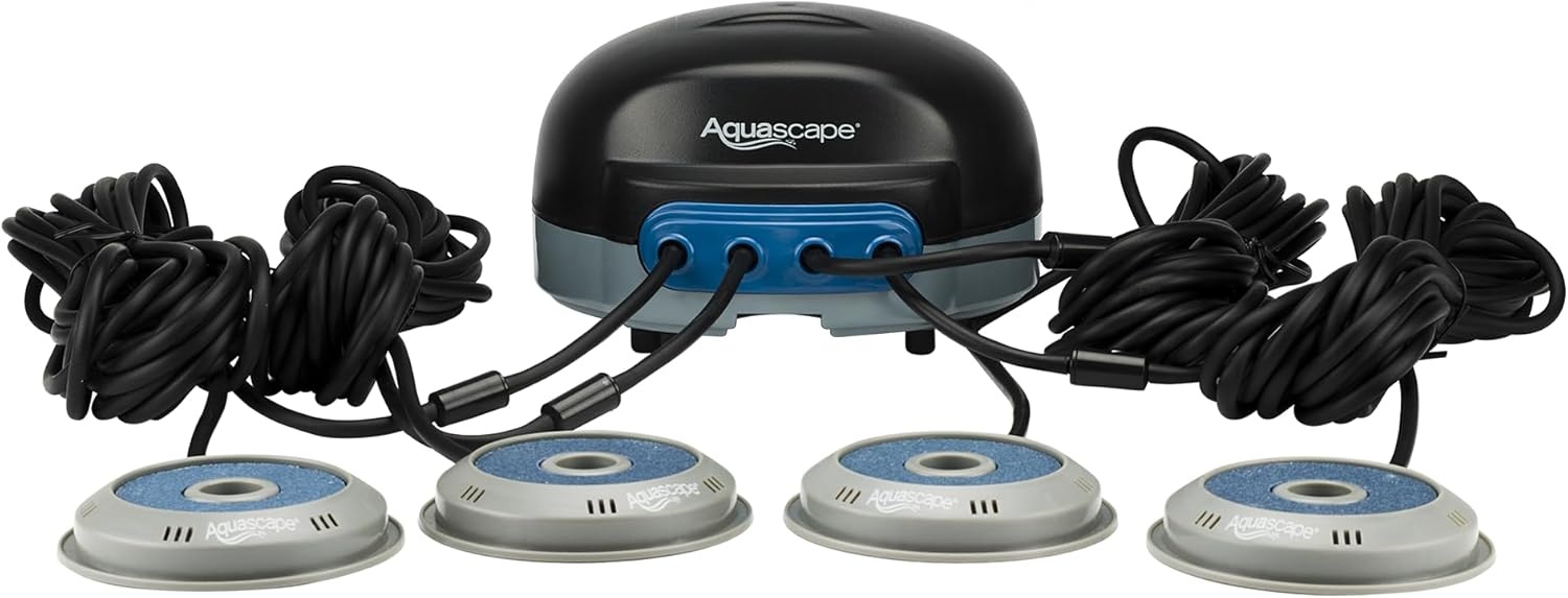 Aquascape 75001 Pond Air 4 (Quadruple Outlet Aeration Kit)(4-Outlet)