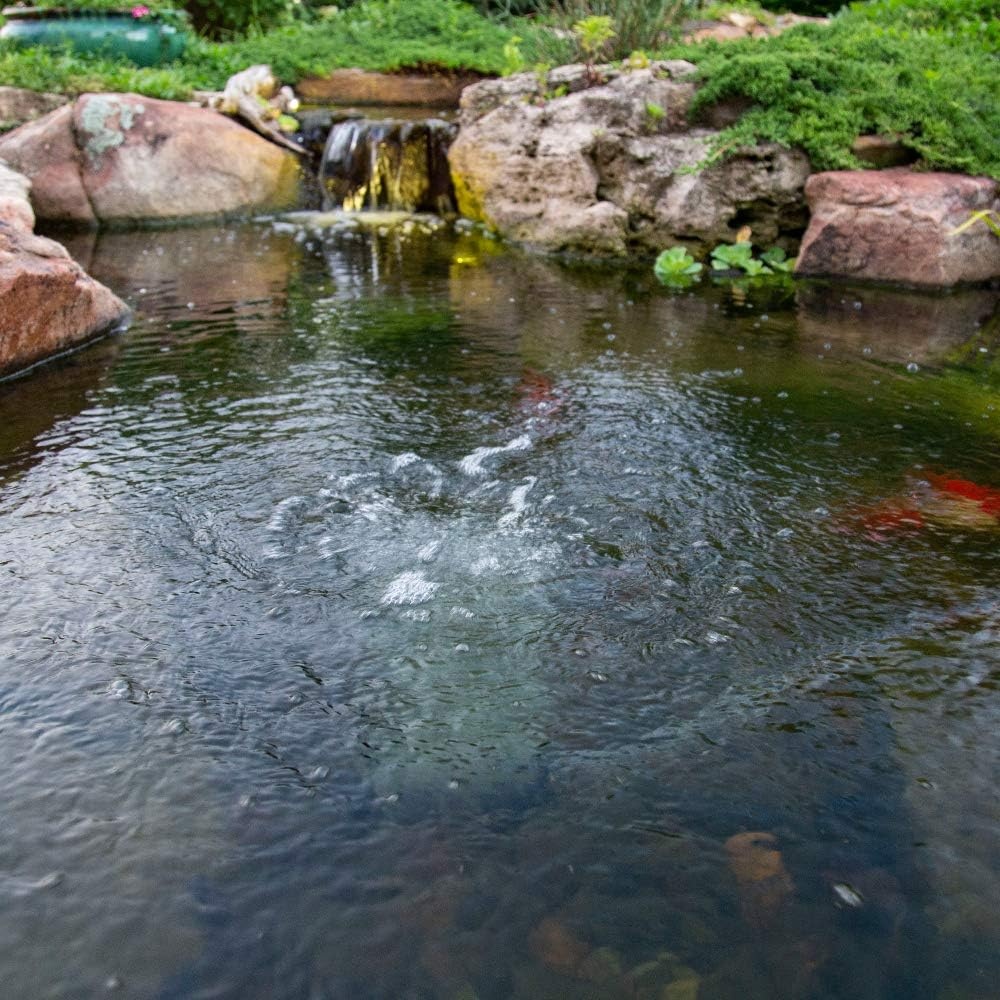 Aquascape Pro Air 20 Pond Aerator and Aeration Kit with Tubing and Self-Cleaning Diffuser, Out-Door Rated| 61009(PRO 20 Aerator KIT)