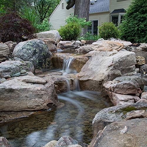 Aquascape Medium Pondless Waterfall Kit 16-feet Stream with SLD 4000-7000 GPH Adjustable Flow Pond Pump | 53064