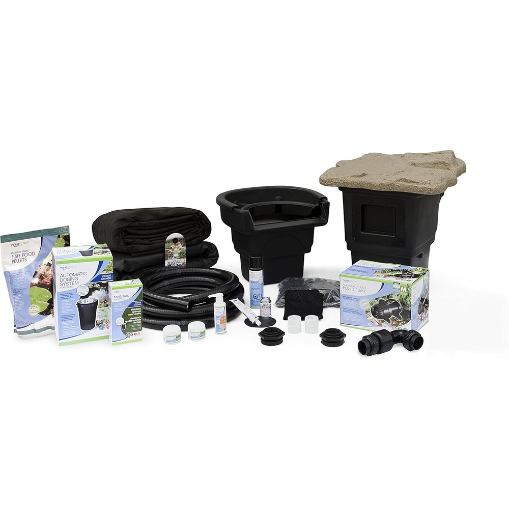 Aquascape Complete Pond Kit 8 feet x 11 feet | AquaSurge 3000 Pump