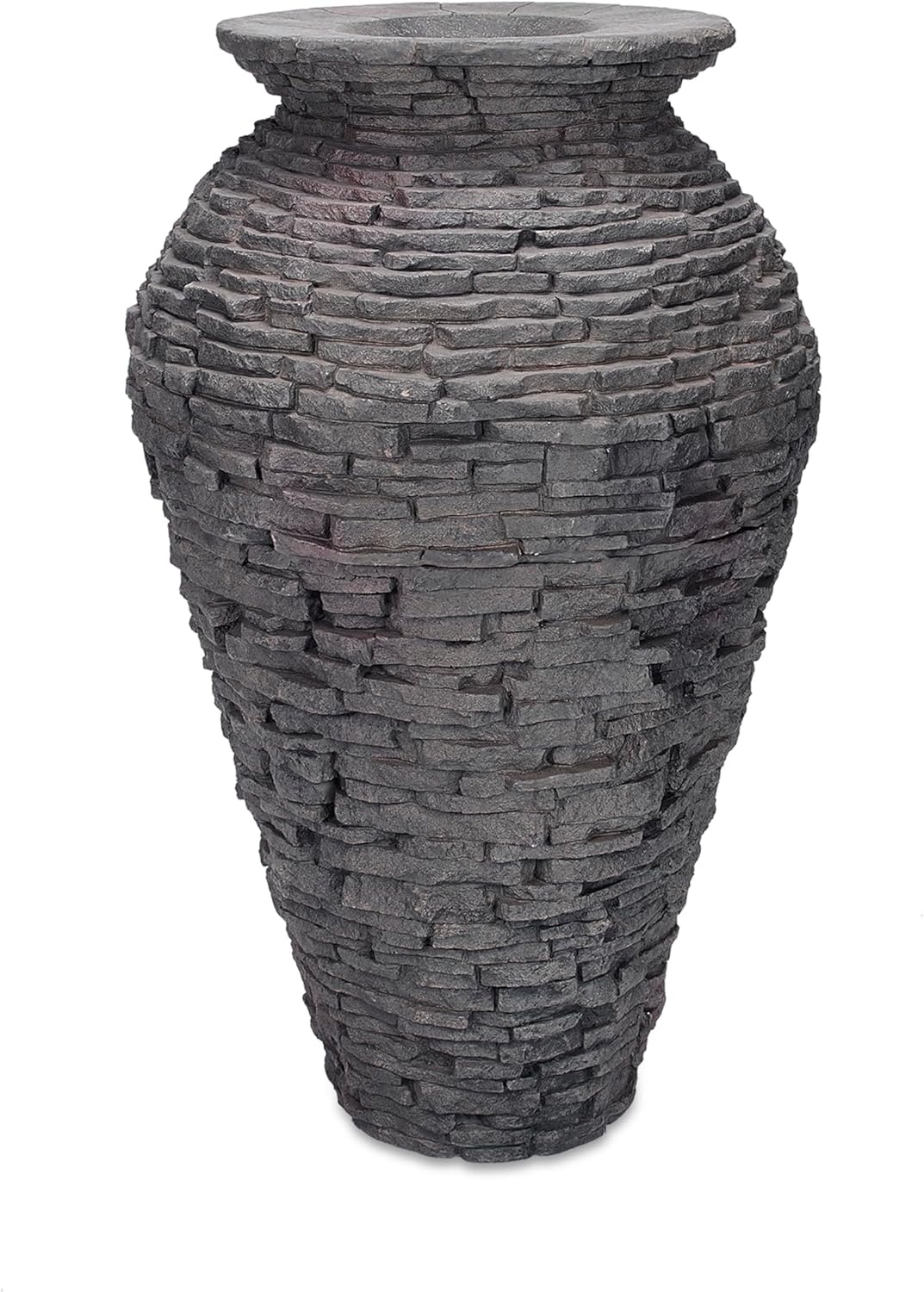 Aquascape 78221 Fire Fountain Stacked Slate Urn Add-On Kit(Urn Only)