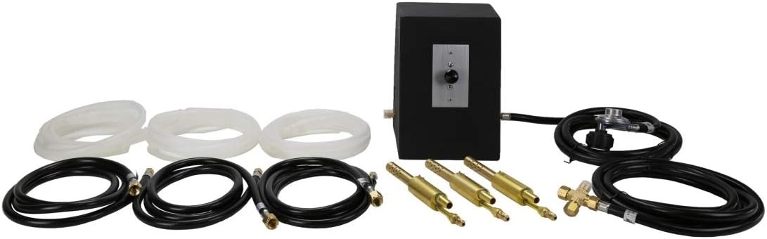 Aquascape Fire and Water 3-Piece Basalt Torch System | 58103