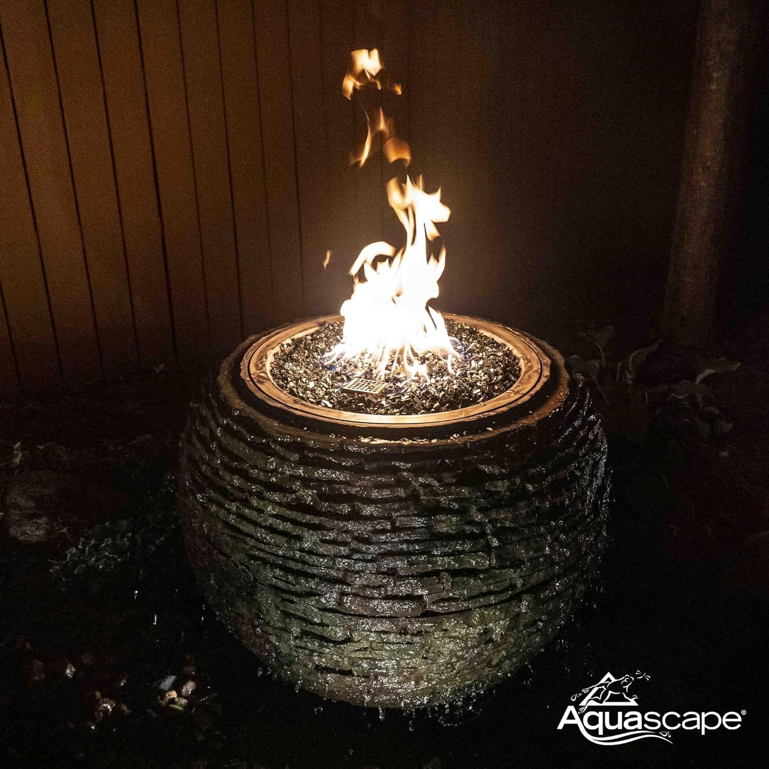 Aquascape Fire and Water Stacked Slate Sphere Medium | 58093