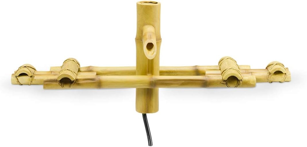 Aquascape Adjustable Pouring Bamboo Fountain Fountain for Ponds and Water Gardens, Poly-Resin | 78308