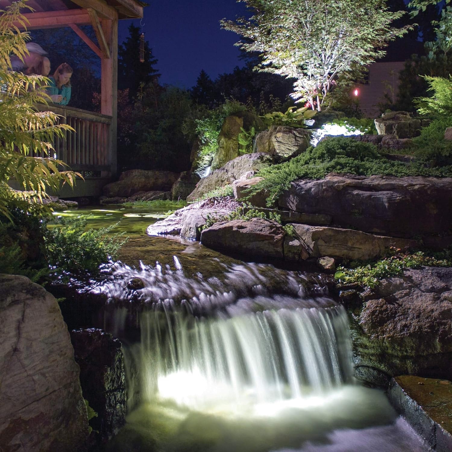 Aquascape LED Color Changing Pond and Garden Spotlight, Waterproof, Submersible, 4.5-Watt | 84059(2-watt)
