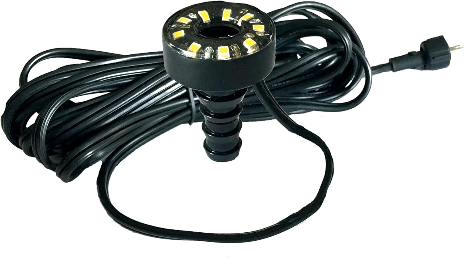 Aquascape Warm White LED Fountain Accent Light for Outdoor Water Fountains & Water Features, Submersible Pond Lighting, 84008(Single Fountain Light)