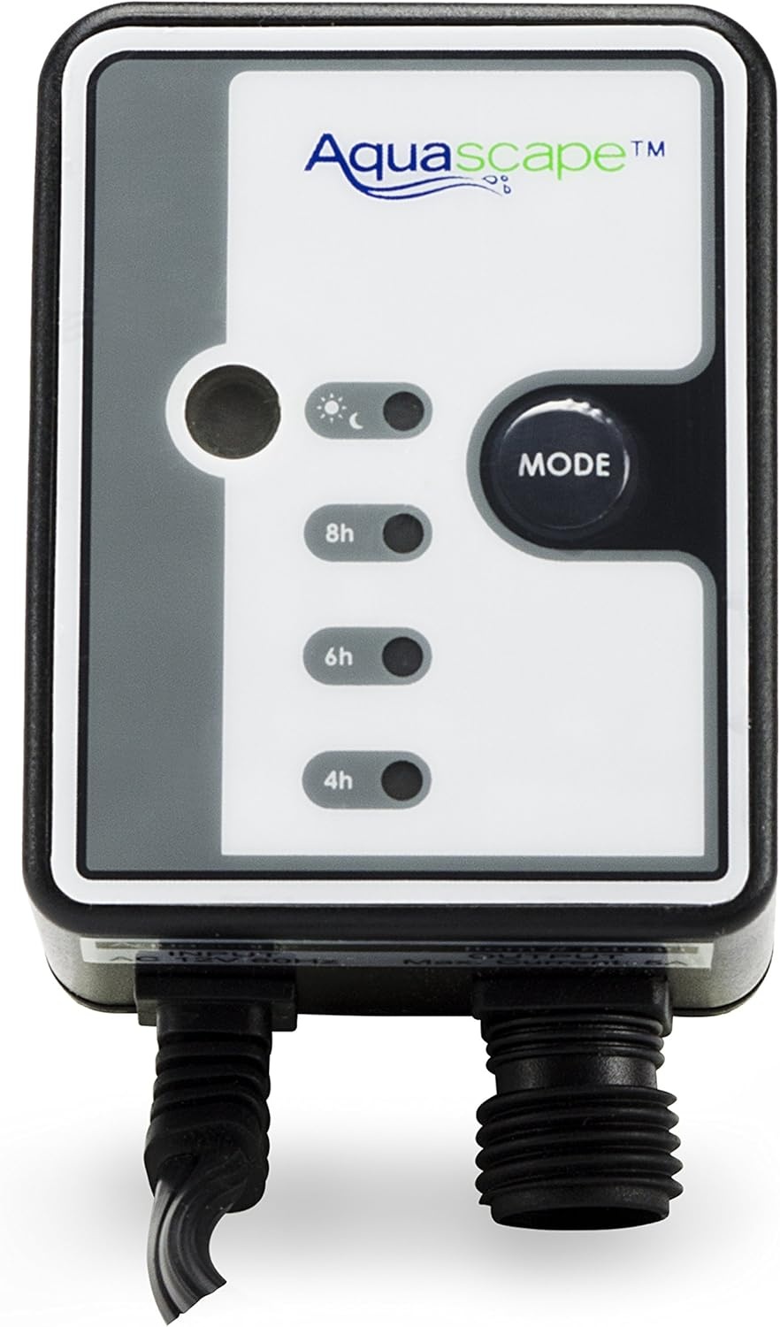 Aquascape 84039 Light Sensor Photocell with Digital Timer 12 Volt for Pond Water Feature Waterfall Landscape and Garden(60 Watt)