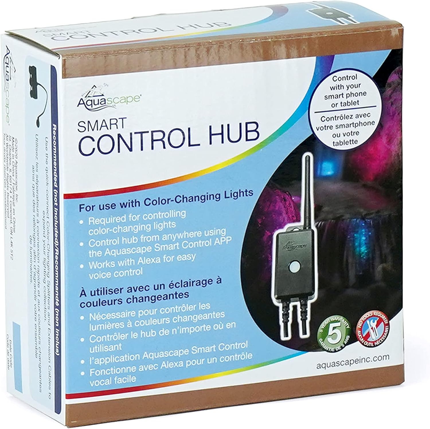 Aquascape Smart Control Hub for Color-Changing Lights | 84074