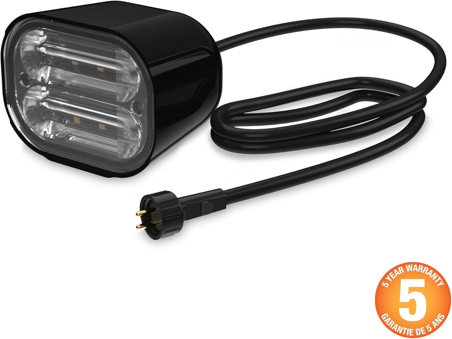 Aquascape LED Pond Garden Landscape Spotlight 6 Watt | Submersible | 12 Volt | 5 Year Limited Warranty(8-Watt Wide-Angle Light)