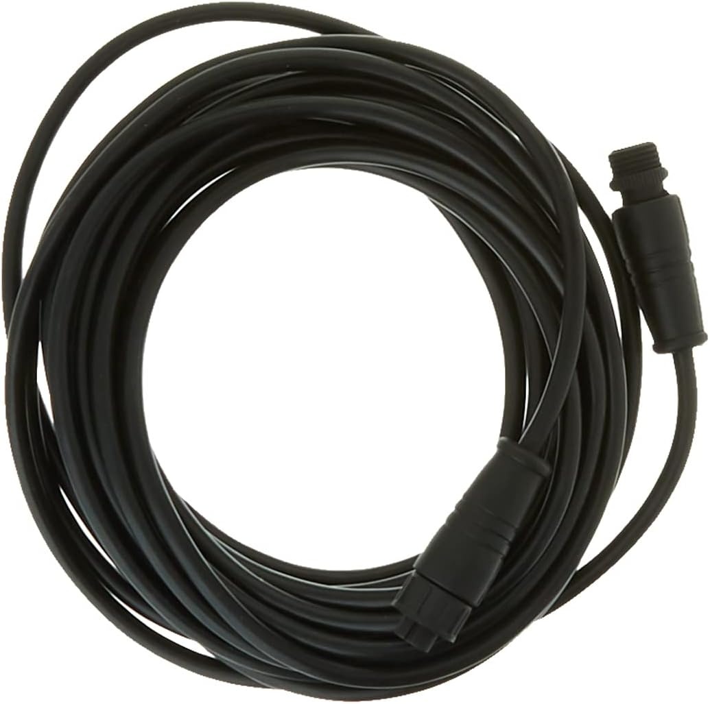Aquascape 1-Outlet White LED Outdoor Lighting Extension Cable, 2-Pin, Black, 98998(5-Pin)