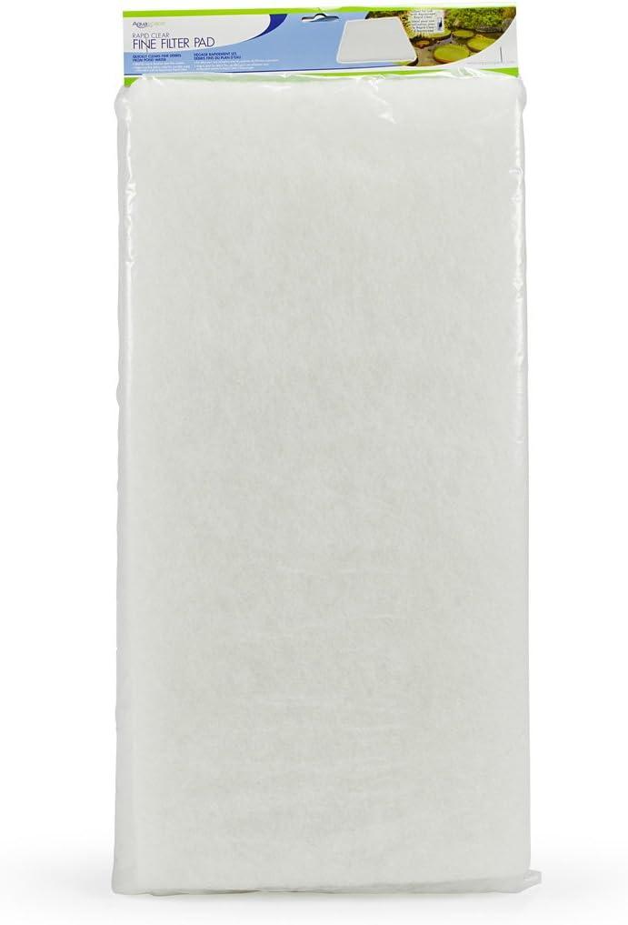 Aquascape 80001 Rapid Clear Fine Filter Pad for Pond, Waterfall, and Water Features, 12 x 24 Inches(12 by 24″ (Pack of 2))