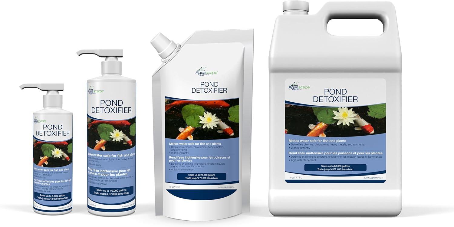 Aquascape Pond Chlorine Detoxifier and Ammonia Neutralizer (1 gal / 3.78 LTR)