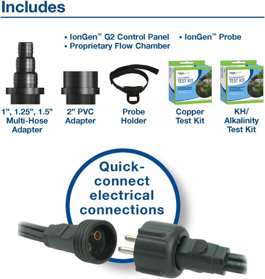 Aquascape IonGen System G2 Electronic Algae Controller for Pond, Garden, and Waterfall Features | 95027(G2)
