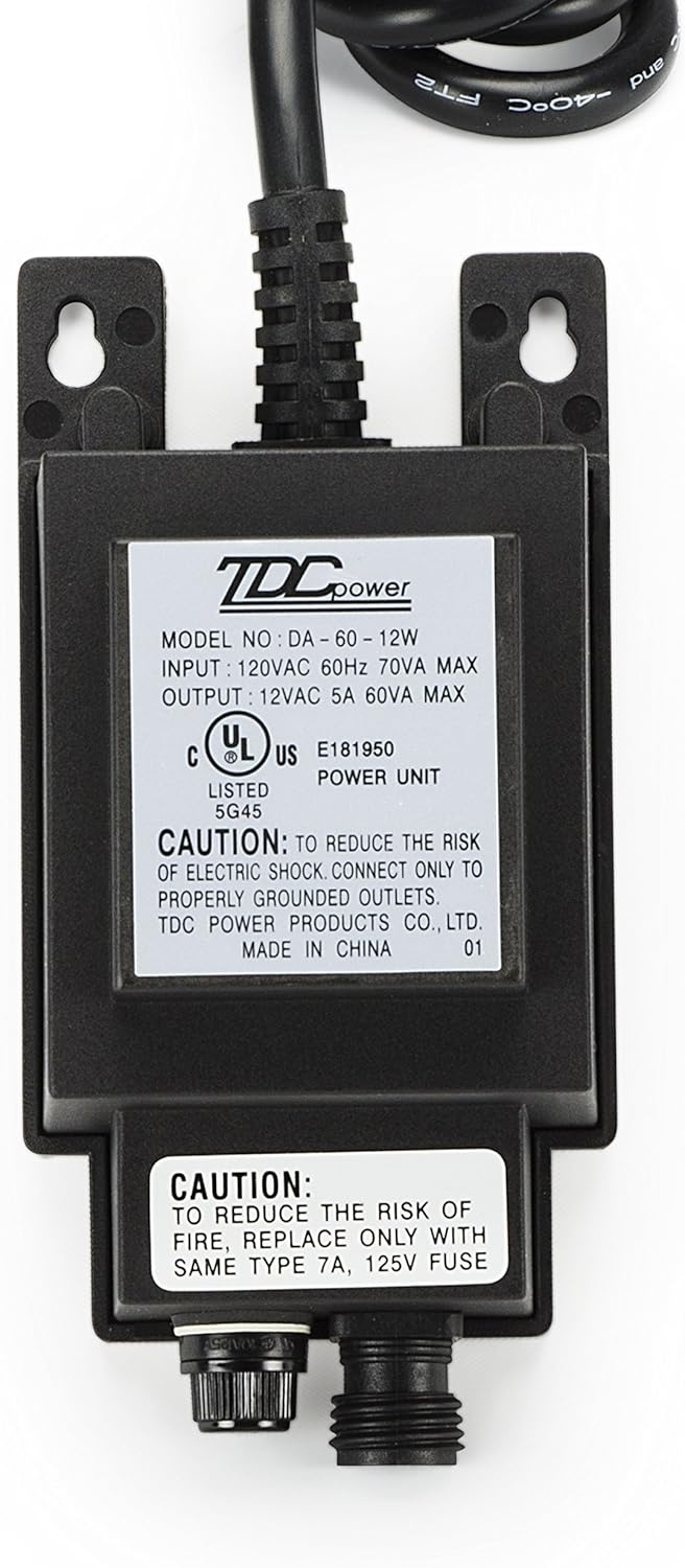 Aquascape Light Transformer 60 Watt 12 Volt for Pond Water Feature and Garden 98486(60-Watt)