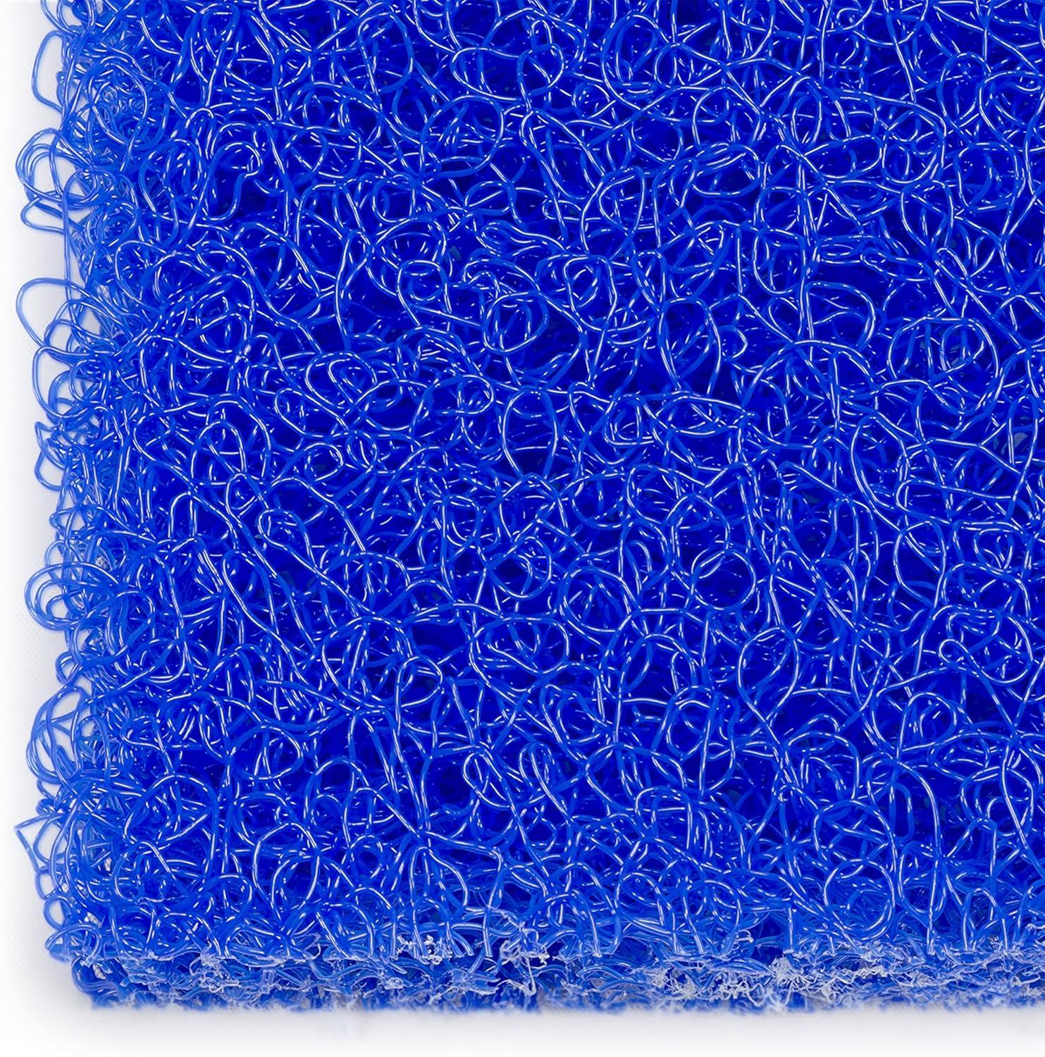Aquascape Filter Media Mat 24″ x 39″ | High Density | Blue | for Pond Skimmer and Water Filtration Systems(High Density)