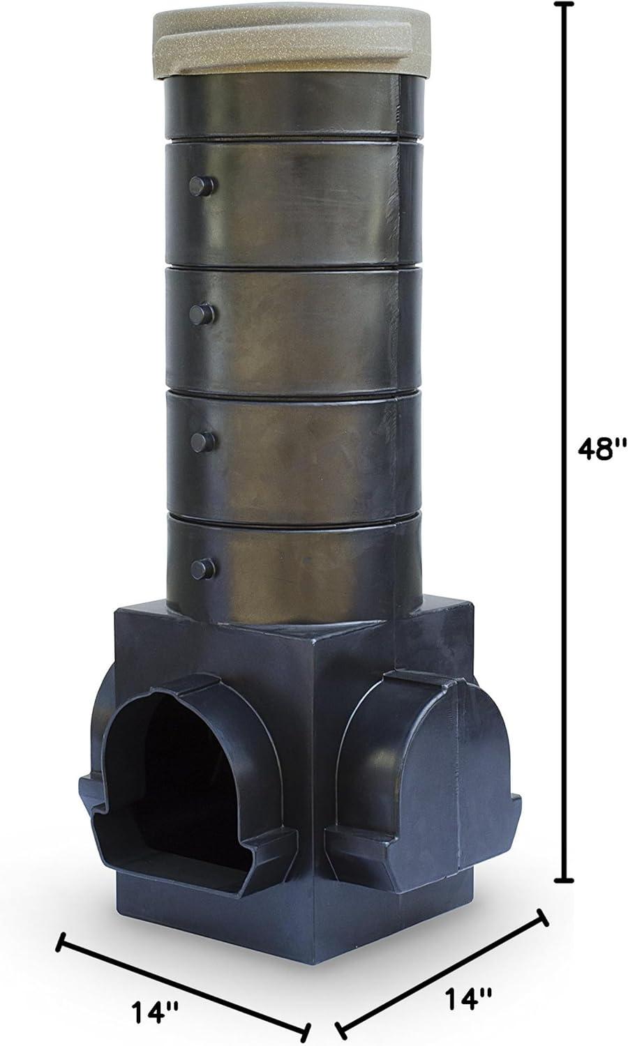 Aquascape 29064 Snorkel Vault and Cap for Pond Wetland Water Feature