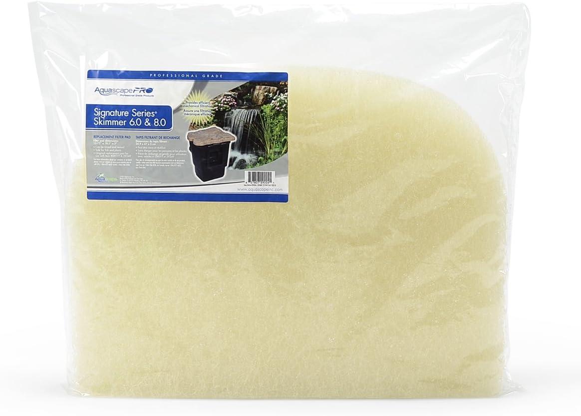 Aquascape 29004 Signature Series Skimmer 6.0 & 8.0 Filter Mat for Pond Water Feature Waterfall Landscape and Garden