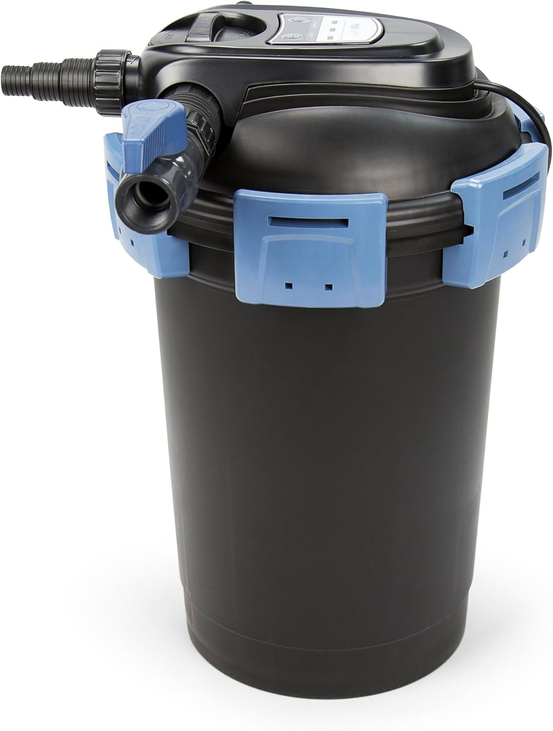 Aquascape 95053 UltraKlean 2000 Gallon Biological Pressure Filter with 14 Watt UV Clarifier Sterilizer for Pond Water Feature, 2,700 GPH Black(3500)