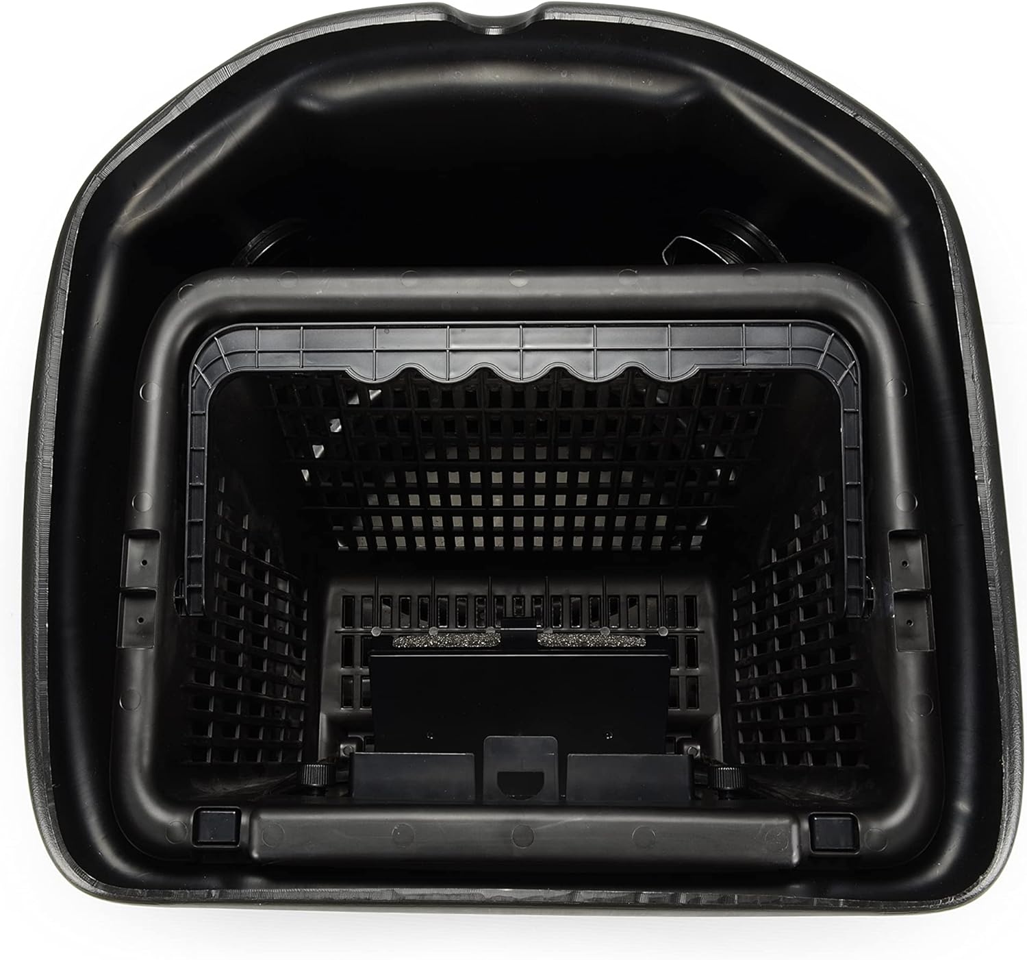 Aquascape Signature Series 1000 Pond Skimmer, Large-Capacity Surface Debris Removal with Rigid Basket and Filter Mat, Adjustable Weir, Includes Faux Rock Lid, for Ponds Up to 1,000 sq. ft.,43022(1000)