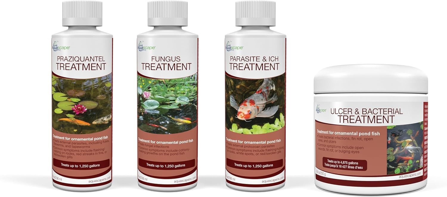 Aquascape 81040 Fish Fungus Liquid Treatment for Pond Fish, 8.5 Ounces