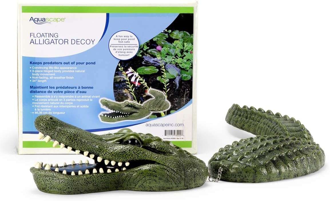 Aquascape Floating Alligator Decoy for Pond Water Feature 93000